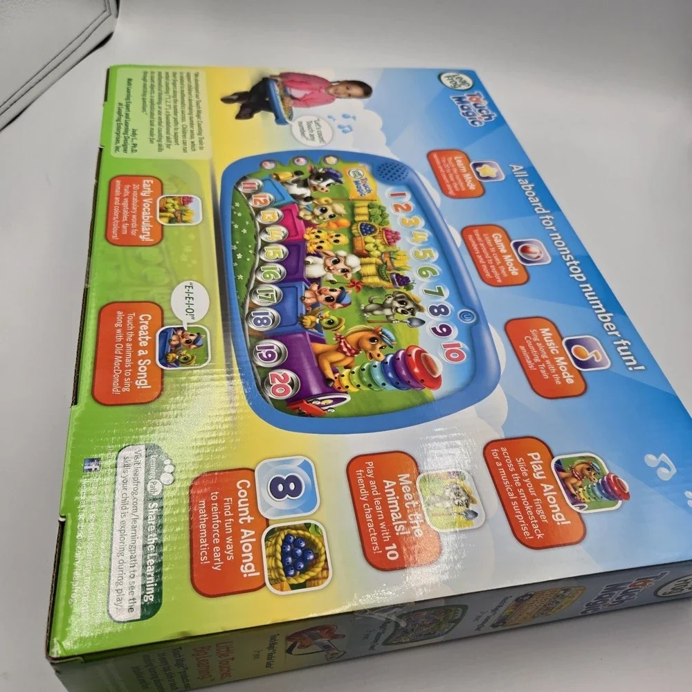New LeapFrog Magic Touch‎ Counting Train Interactive Learning Toy Leap Frog VTG